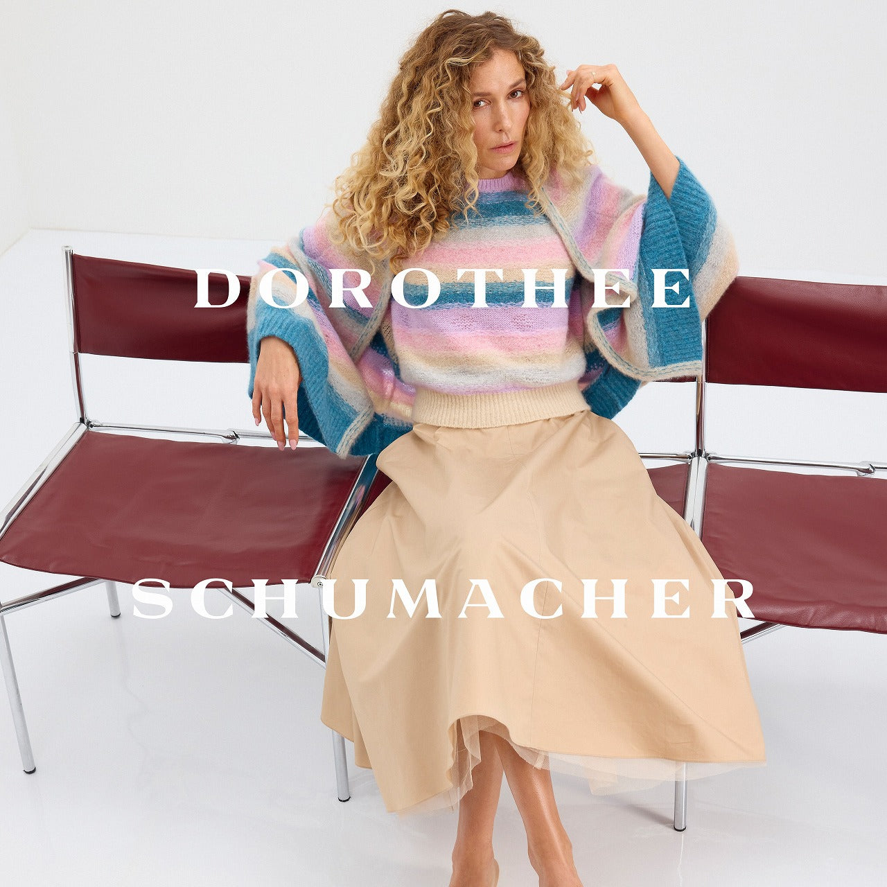 Dorothee Schumacher】 Ruchedコットンミディドレス Dorothee Dorothee Schumacher】 Ruchedコットンミディドレス Dorothee