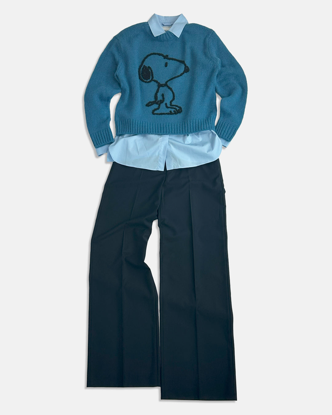 ICEBERG【スヌーピー/ウール/キャラクター】スヌーピーニット IH0703-34