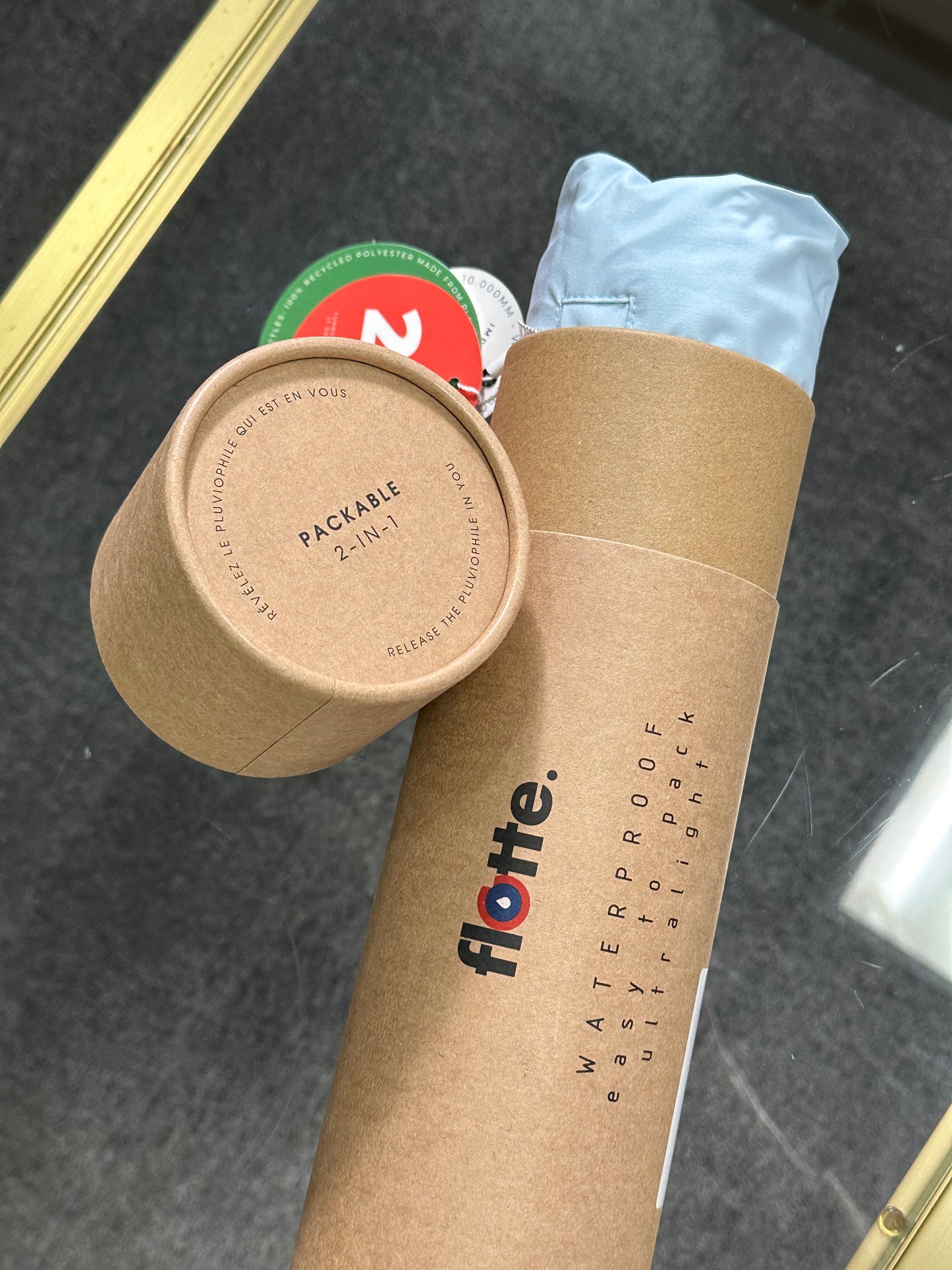 Flotte Passy ウォータープルーフ ショートジャケット 9DF200