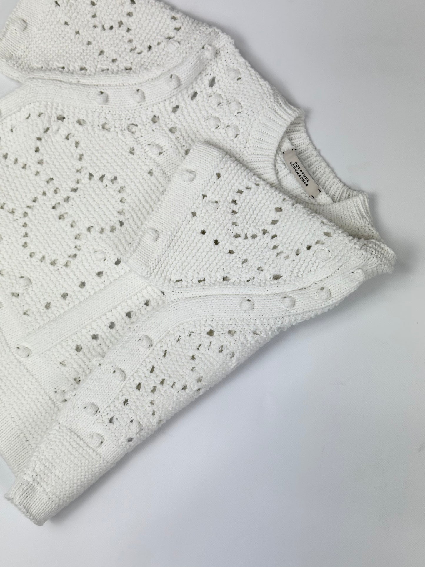 【PICK UP!】DOROTHEE SCHUMACHER 【コットン/サマーニット/デザイン/キュート】プルオーバー GG5723-08