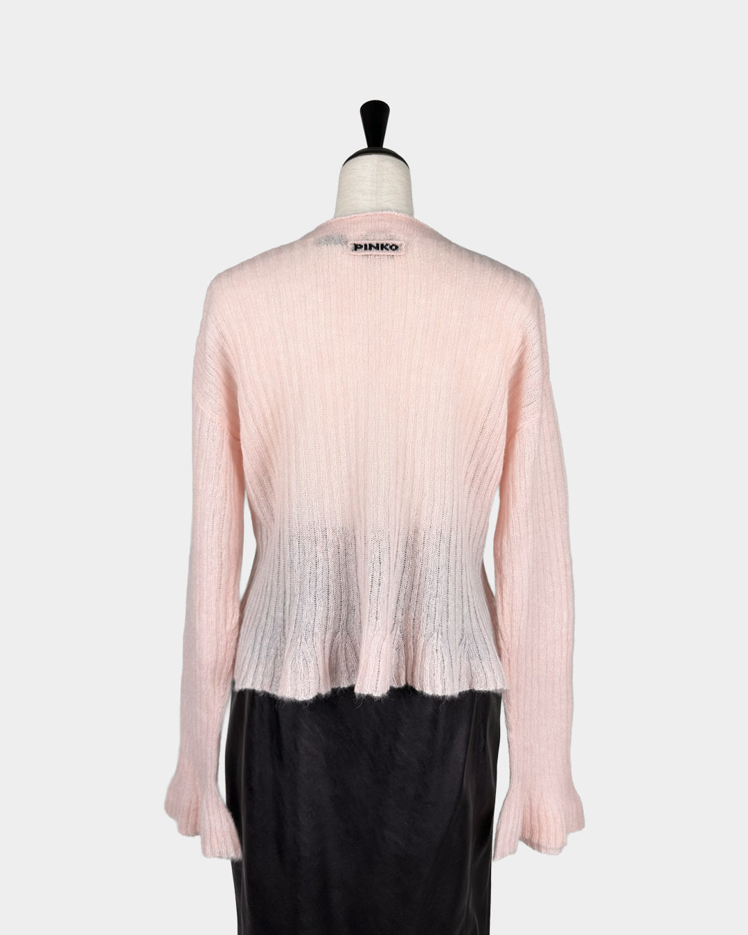 PINKO【SALE】PICK UP!残り1点【60%OFF/シアーニット/シルクカシミヤ/ロゴ】シアーニット PF9728-53