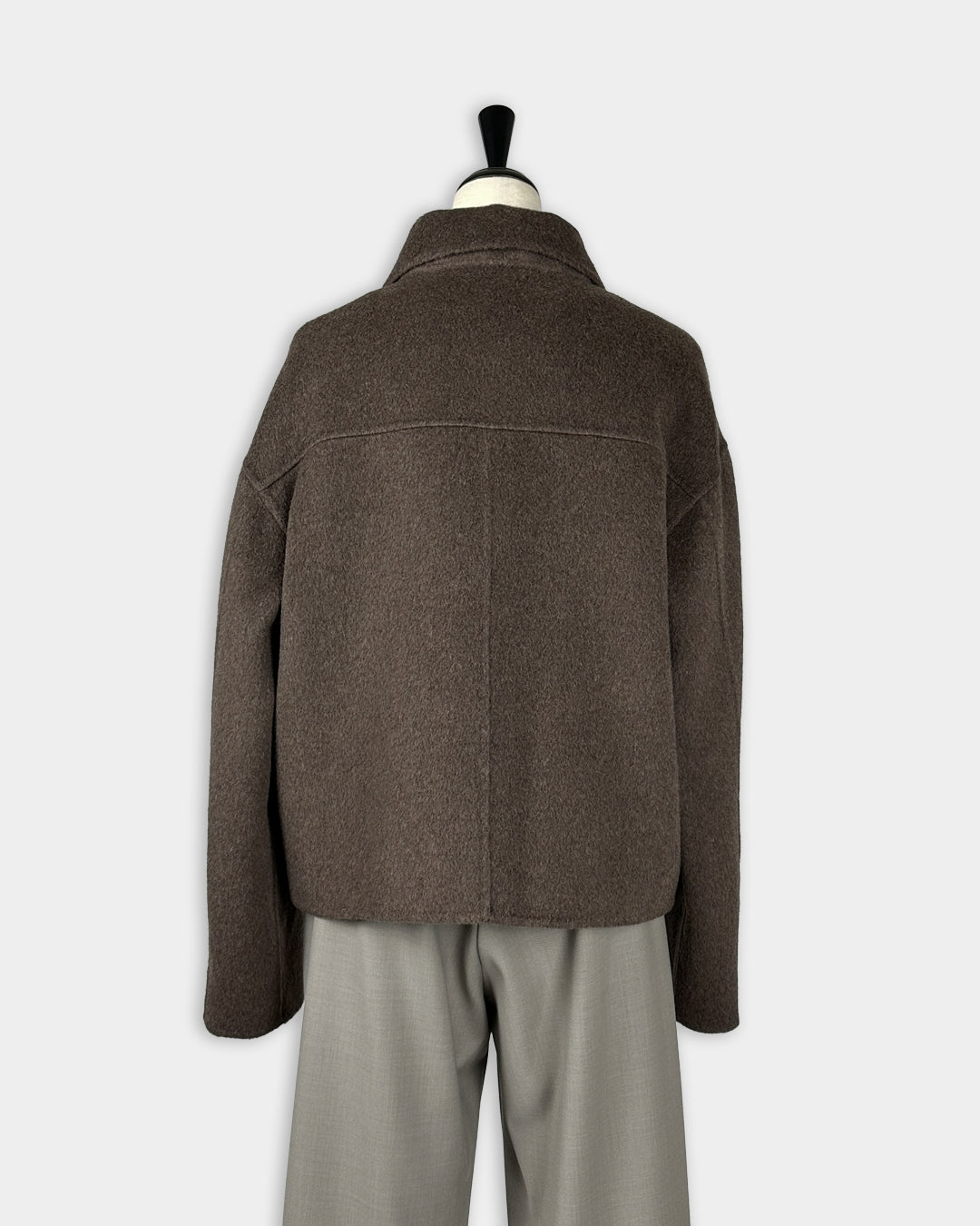 rialto48【ダブルフェイス/ウールカシミヤ/シンプルシルエット】ウールカシミヤジャケット RH0220-18