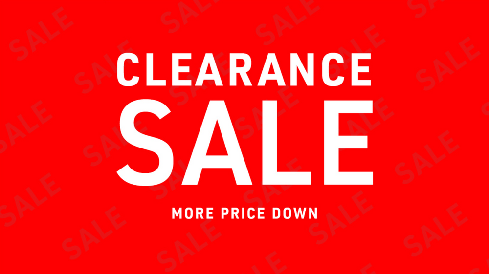 【CLEARANCE SALE開催のご案内】