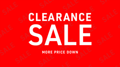 【CLEARANCE SALE開催のご案内】