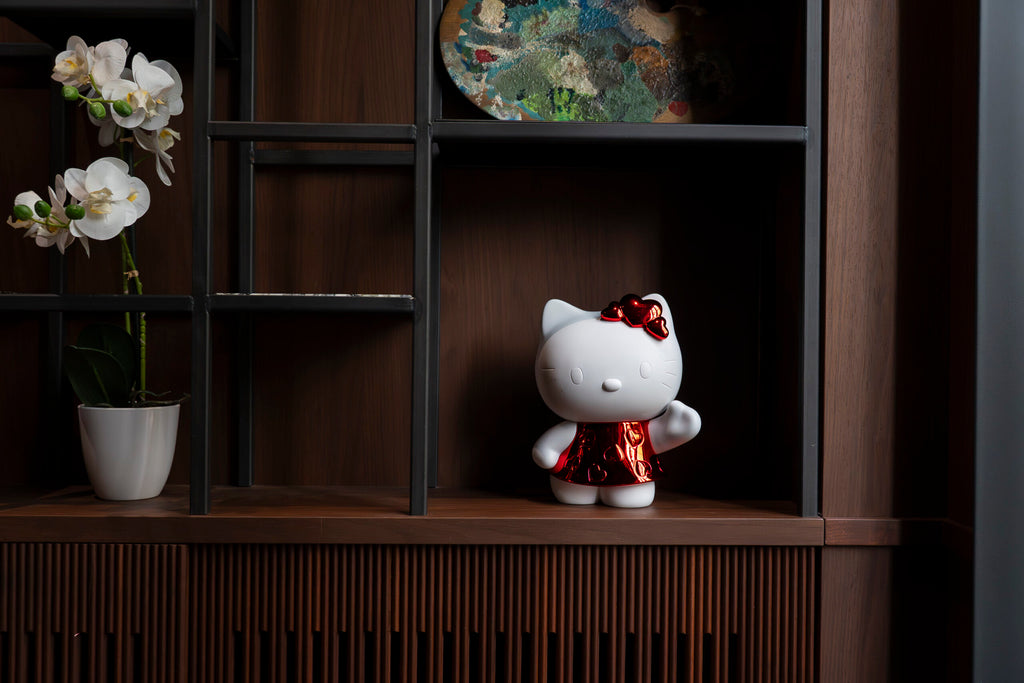 LEBLON DELIENNE ルブロン デリエンヌ【HelloKittyHeart♡White&Red/ハローキティ/グロッシーレッド/Small27センチ】 LHHKHW-27