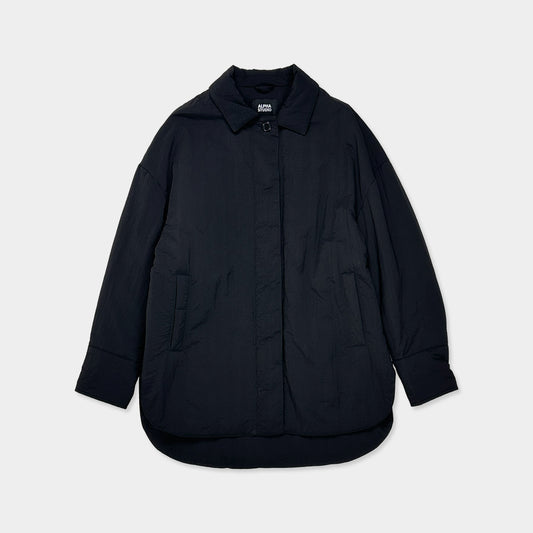 ALPHA STUDIO【プラスサイズ/パディングコート/オーバーコート】　パディングオーバーコート　ZF0109-49