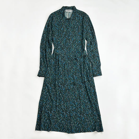 ICEBERG【雑誌掲載品/PICK UP!/レーヨン/リボン/ベルト】ベルト付きプリントワンピース　IH0507-17