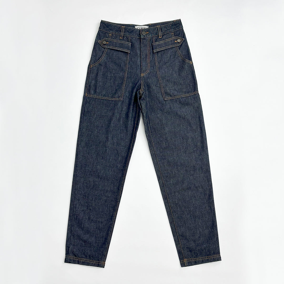 ICEBERG【デニム/ジーンズ/Gパン/セットアップ】ステッチデニム　IH0305-05