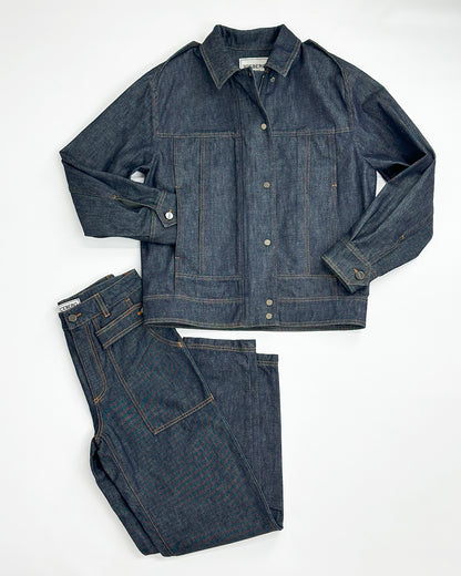 ICEBERG【デニム/ジーンズ/Gパン/セットアップ】ステッチデニム　IH0305-05