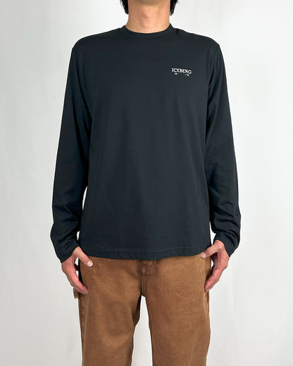 【雑誌掲載】【希少】ICEBERG【メンズ/ロゴ長袖T/バックシャン/レギュラーサイズ/受注受付】シンプルロゴロンT　BH0832-28