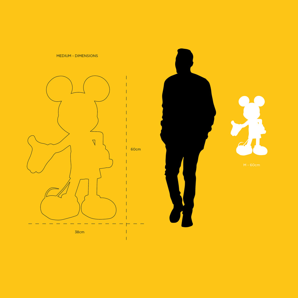 ＞受注受付中＜LEBLON DELIENNE【OneMinuteMickey/マルセル・ワンダース/デザイナーコラボレーション/Medium60センチ】 LHDMWB-60