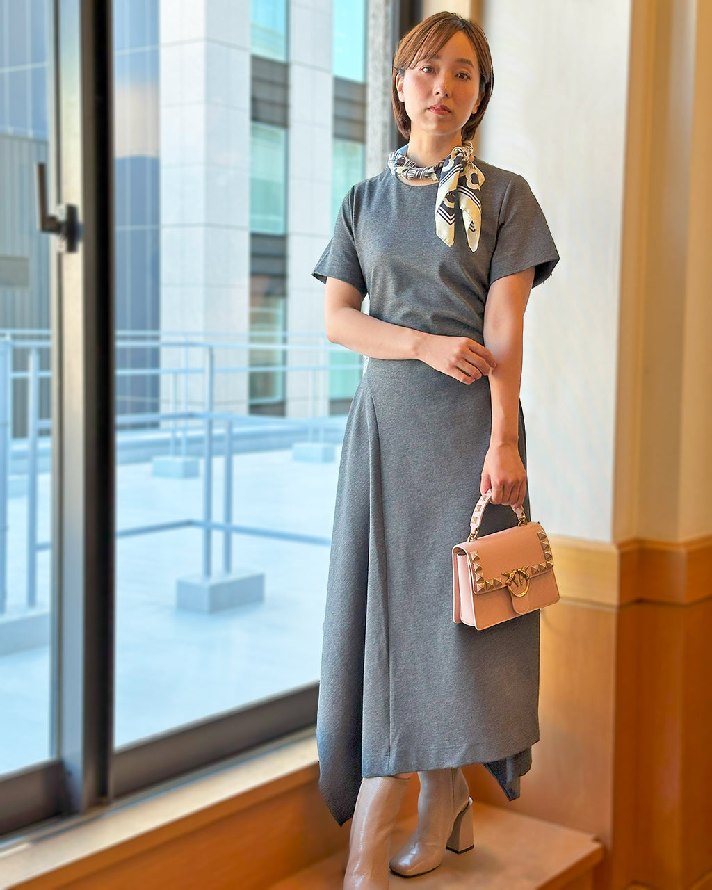 PINKO【オケージョン/セレモニー/スタッズ/ミニバッグ】レザー型押しショルダー　PD9902-02