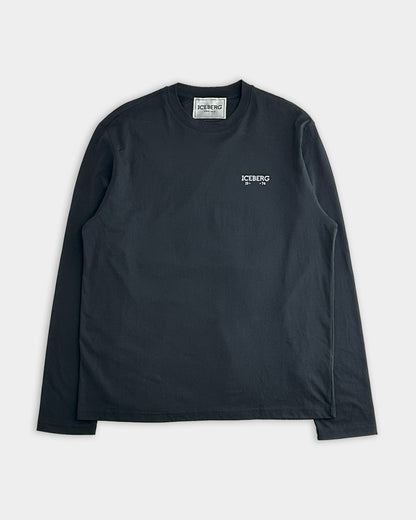 【雑誌掲載】【希少】ICEBERG【メンズ/ロゴ長袖T/バックシャン/レギュラーサイズ/受注受付】シンプルロゴロンT　BH0832-28