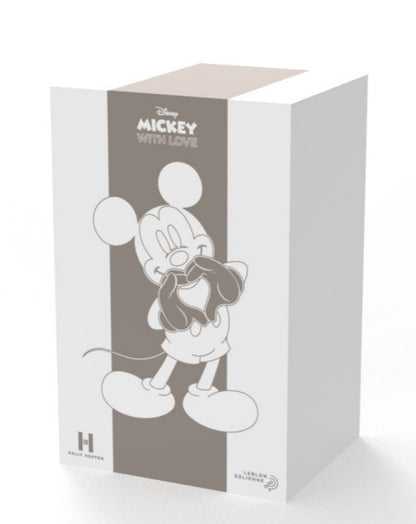 LEBLON DELIENNE【MickeyWithLove/ミッキーウィズラブ/マットホワイト＆シルバー/Small30センチ】 LHDMLW-30