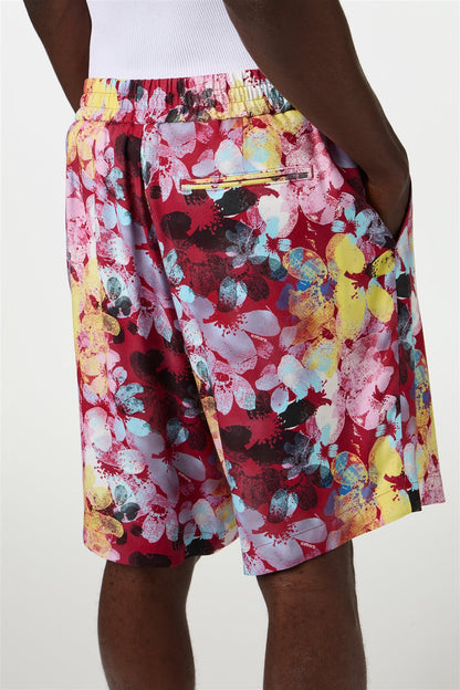 ICEBERG UOMO【メンズ/雑誌掲載/パンツ/ボタニカル/レーヨン】ボタニカルパンツ　BI0323-19