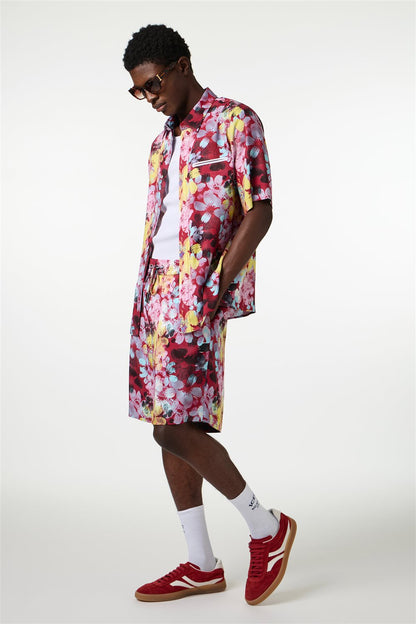 ICEBERG UOMO【メンズ/雑誌掲載/パンツ/ボタニカル/レーヨン】ボタニカルパンツ　BI0323-19