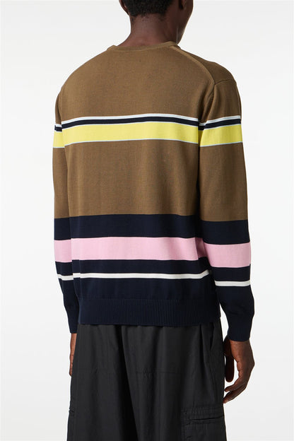 ICEBERG UOMO【メンズ/雑誌掲載/サマーニット/コットン/ロゴ】ロゴサマーニット　BI0711-39