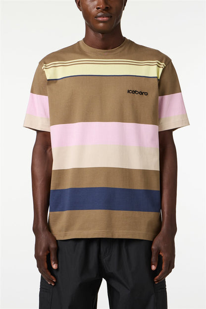 ICEBERG UOMO【メンズ/雑誌掲載/コットン/ロゴ】マルチボーターTシャツ　BI0834-31