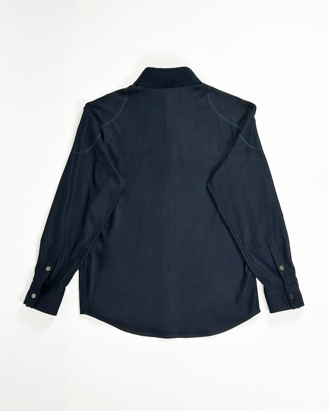 ICEBERG UOMO　アイスバーグウォモ【メンズ/ウールブレンド/異素材コンビ】フランネルシャツ　BJ0602-10