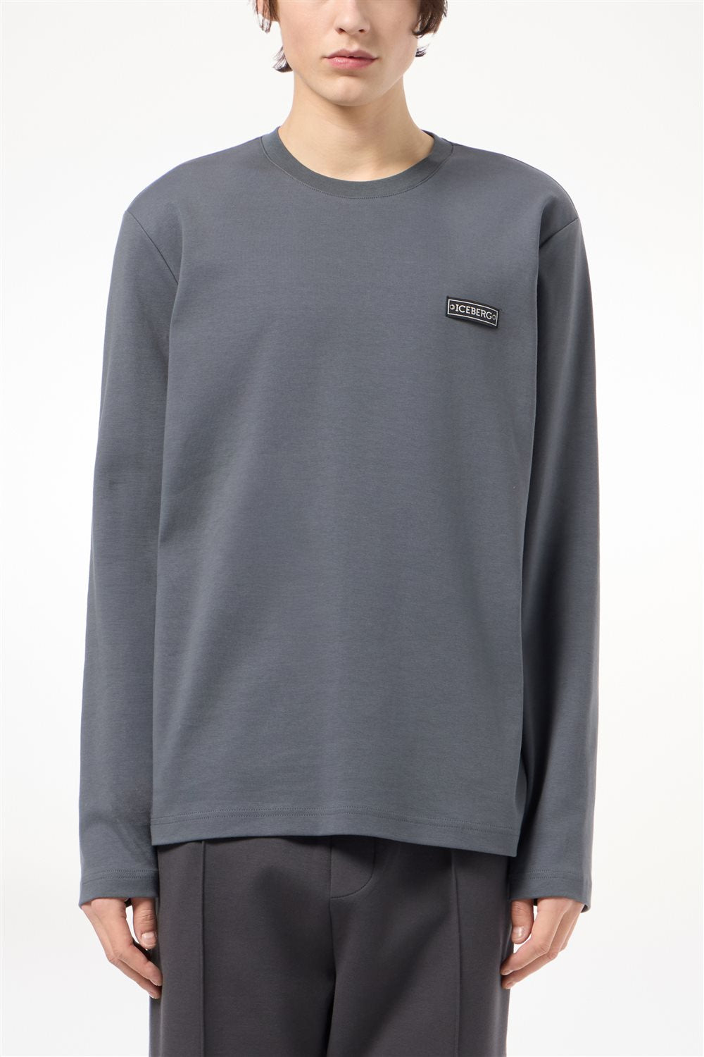ICEBERG UOMO アイスバーグウォモ【メンズ/雑誌掲載品/コットンフランネル】ロングスリーブTシャツ BJ0807-22