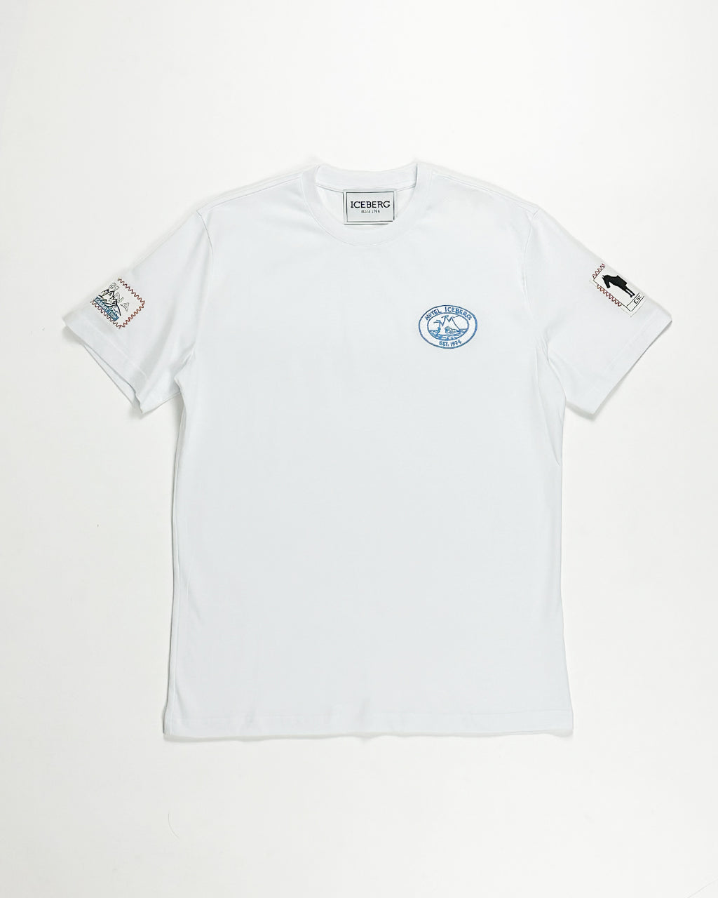 ICEBERG UOMO　アイスバーグウォモ【メンズ/パッチ/刺しゅう】Tシャツ　BJ0839-19