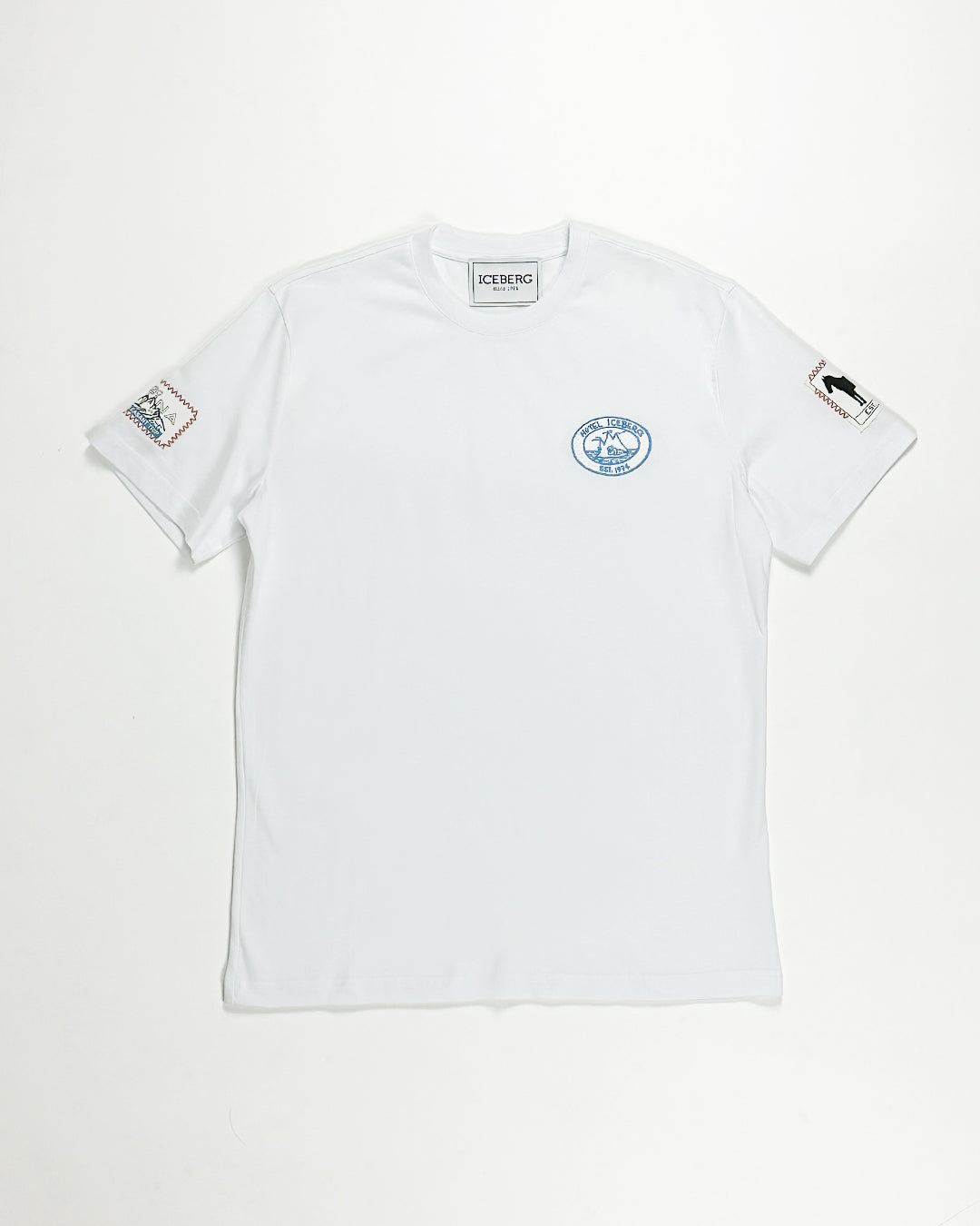 ICEBERG UOMO　アイスバーグウォモ【メンズ/パッチ/刺しゅう】Tシャツ　BJ0839-19
