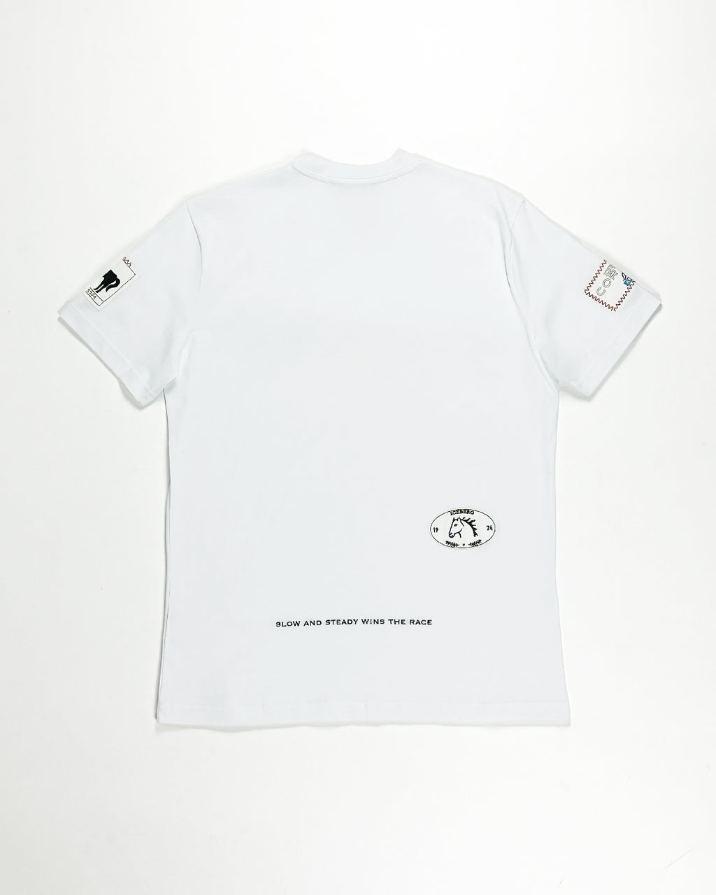 ICEBERG UOMO　アイスバーグウォモ【メンズ/パッチ/刺しゅう】Tシャツ　BJ0839-19