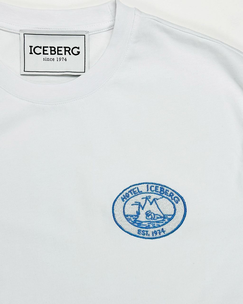 ICEBERG UOMO　アイスバーグウォモ【メンズ/パッチ/刺しゅう】Tシャツ　BJ0839-19