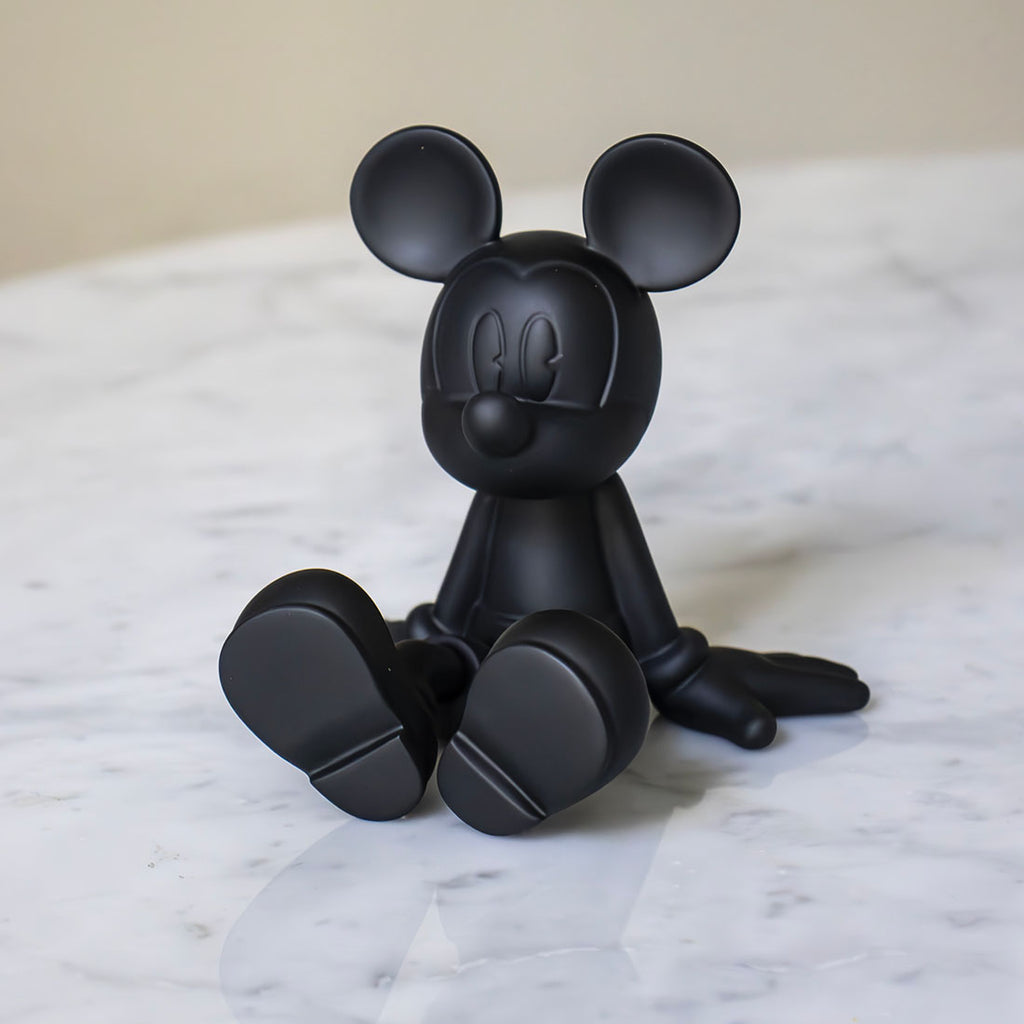 LEBLON DELIENNE【SittingMickey/シッティングミッキー/マットブラック/ExtraSmall12センチ】 LHDMSB-12