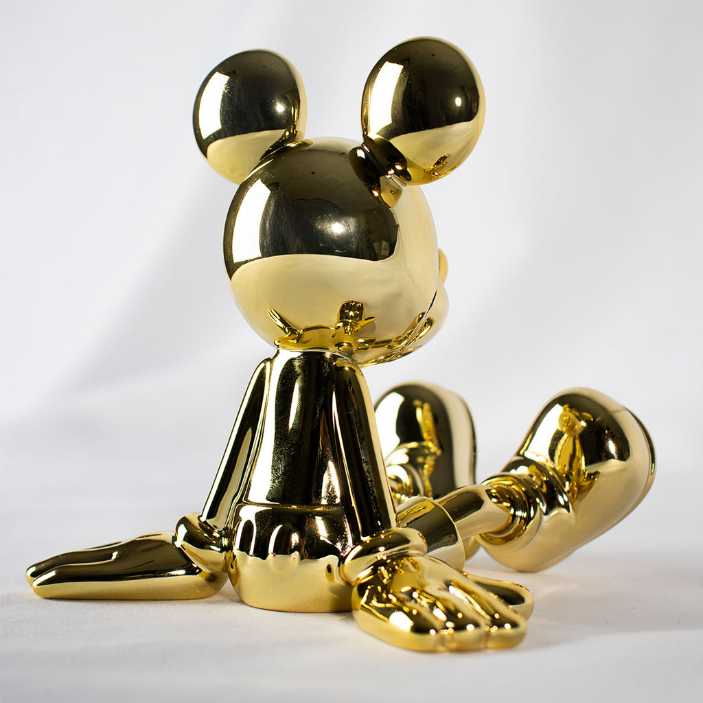 LEBLON DELIENNE【SittingMickey/シッティングミッキー/ゴールド/ExtraSmall12センチ】 LHDMSG-12