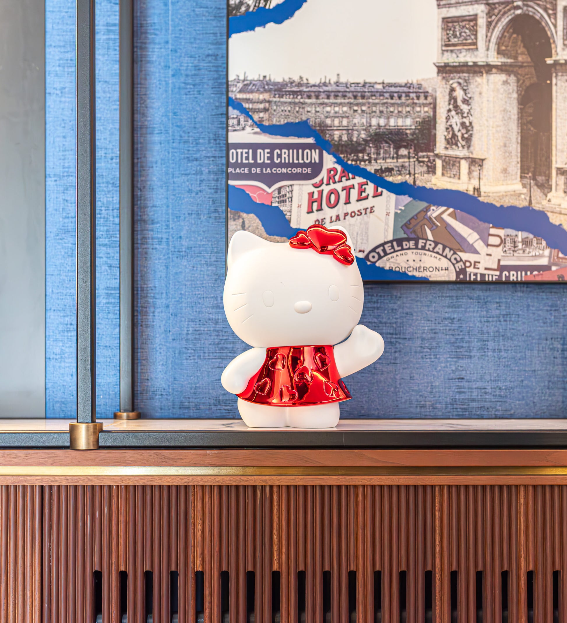LEBLON DELIENNE ルブロン デリエンヌ【HelloKittyHeart♡White&Red/ハローキティ/グロッシーレッド/Small27センチ】 LHHKHW-27