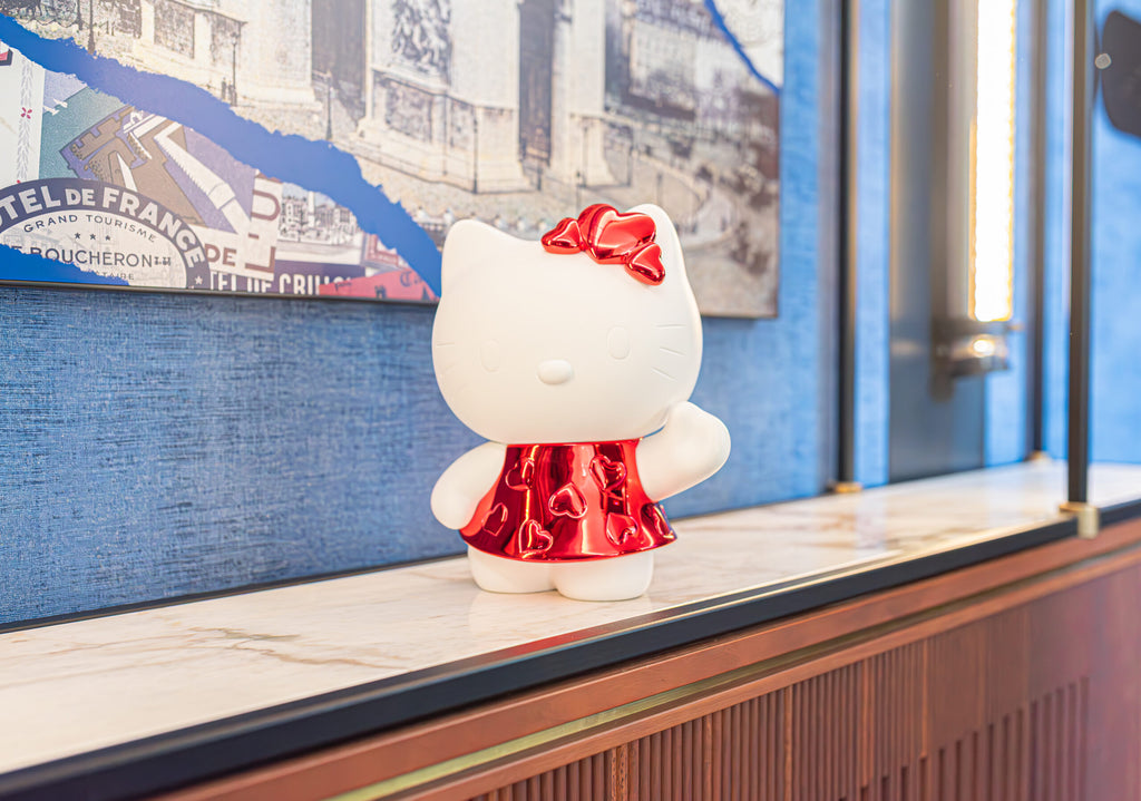 LEBLON DELIENNE ルブロン デリエンヌ【HelloKittyHeart♡White&Red/ハローキティ/グロッシーレッド/Small27センチ】 LHHKHW-27