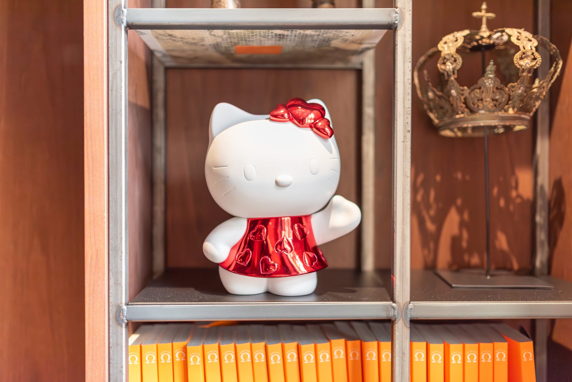 LEBLON DELIENNE ルブロン デリエンヌ【HelloKittyHeart♡White&Red/ハローキティ/グロッシーレッド/Small27センチ】 LHHKHW-27