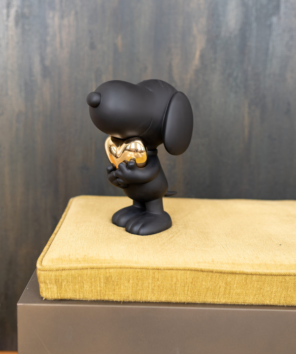 LEBLON DELIENNE ルブロンデリエンヌ【SnoopyHeart♡BLACK/マットブラック×クロームゴールド/スヌーピーハートブラック/ピーナッツ/Peanuts/Small27センチ】 LHSSHB-27