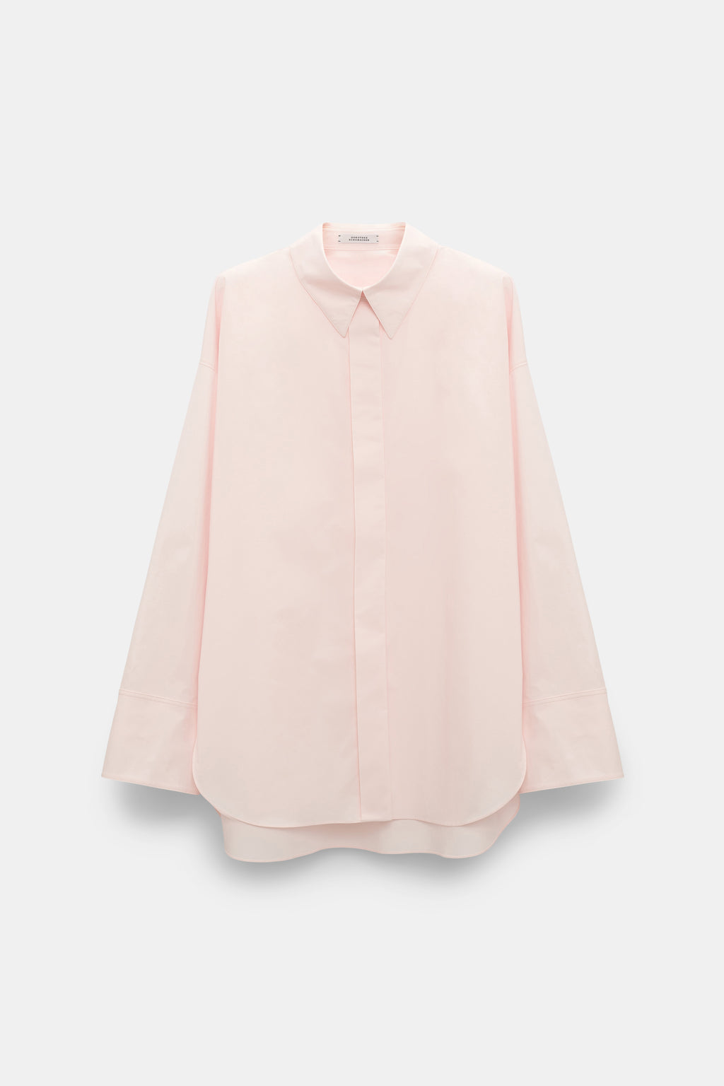 DOROTHEE SCHUMACHER【オケージョン/コットン/Iライン/コサージュ】シャツブラウス　GG5605-38