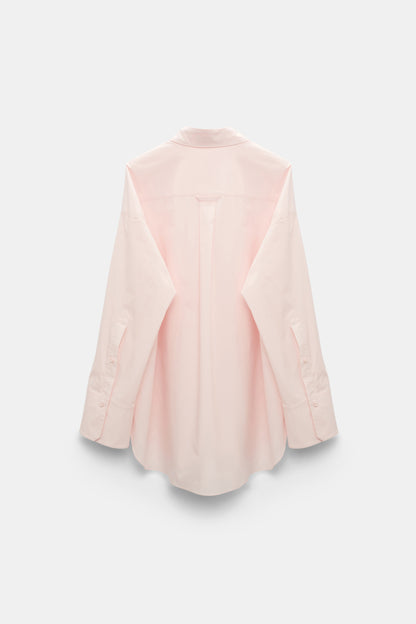 DOROTHEE SCHUMACHER【オケージョン/コットン/Iライン/コサージュ】シャツブラウス　GG5605-38