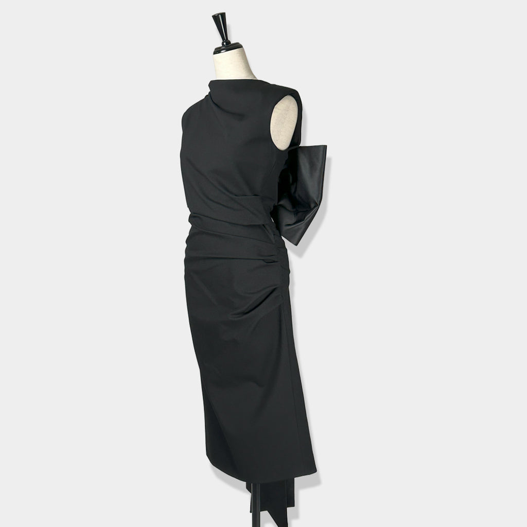 DOROTHEE SCHUMACHER【リボンドレス/ブラックドレス/パーティ/オケージョン】リボンドレス　GH5503-14