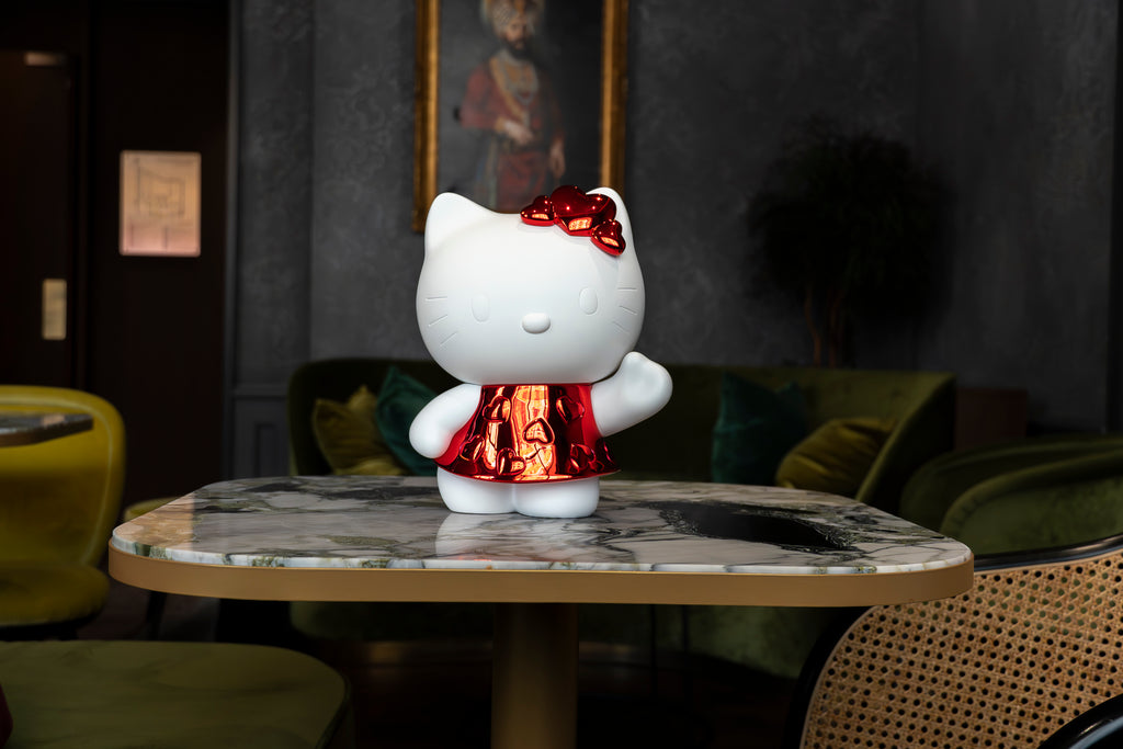 LEBLON DELIENNE ルブロン デリエンヌ【HelloKittyHeart♡White&Red/ハローキティ/グロッシーレッド/Small27センチ】 LHHKHW-27