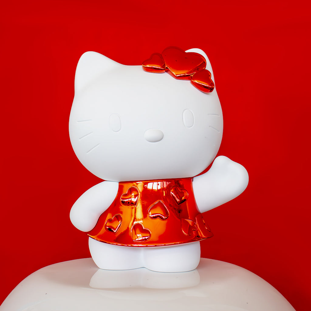 LEBLON DELIENNE ルブロン デリエンヌ【HelloKittyHeart♡White&Red/ハローキティ/グロッシーレッド/Small27センチ】 LHHKHW-27
