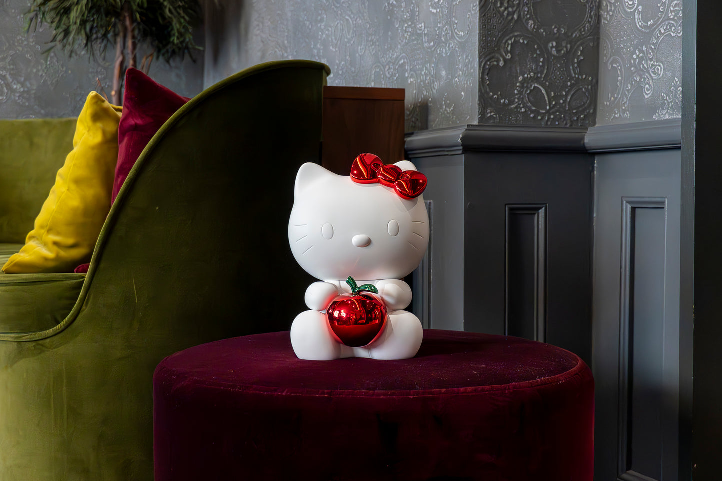 LEBLON DELIENNE【HelloKittyApple♡White&Red/ハローキティ/グロッシーアップル/Small27センチ】 LHHKAM-27