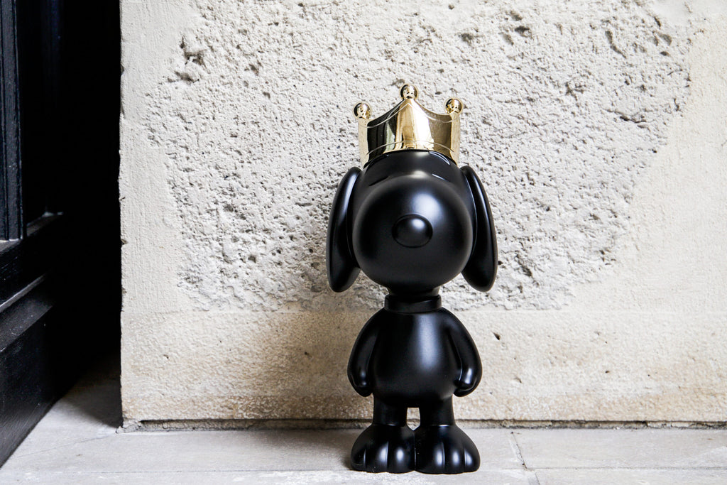 LEBLON DELIENNE ルブロンデリエンヌ【SnoopyCrownBLACK/マットブラック×クロームゴールド/スヌーピークラウン/Peanuts/ピーナッツ/Small31センチ】 LHSSCB-31