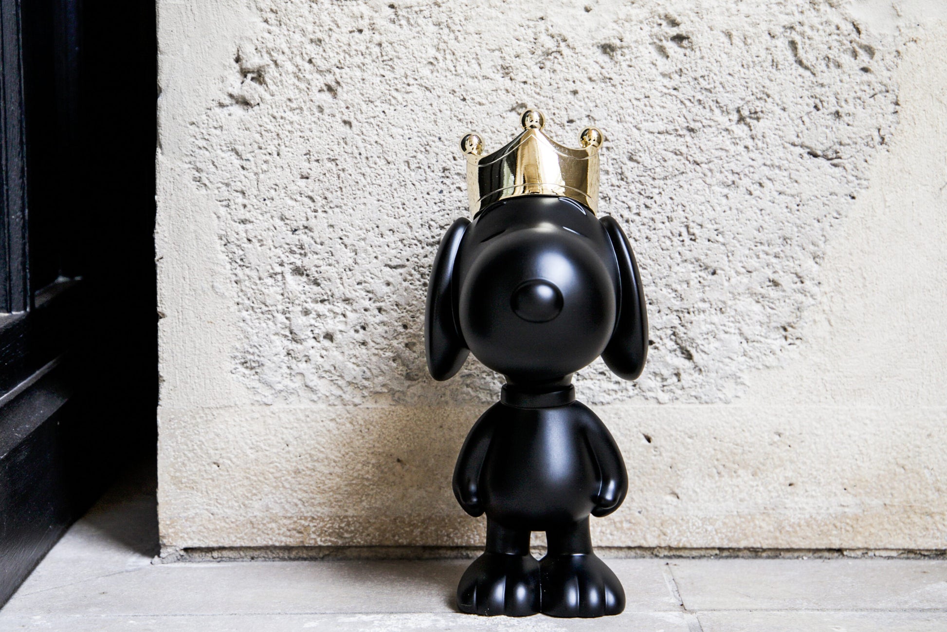 LEBLON DELIENNE ルブロンデリエンヌ【SnoopyCrownBLACK/マットブラック×クロームゴールド/スヌーピークラウン/Peanuts/ピーナッツ/Small31センチ】 LHSSCB-31