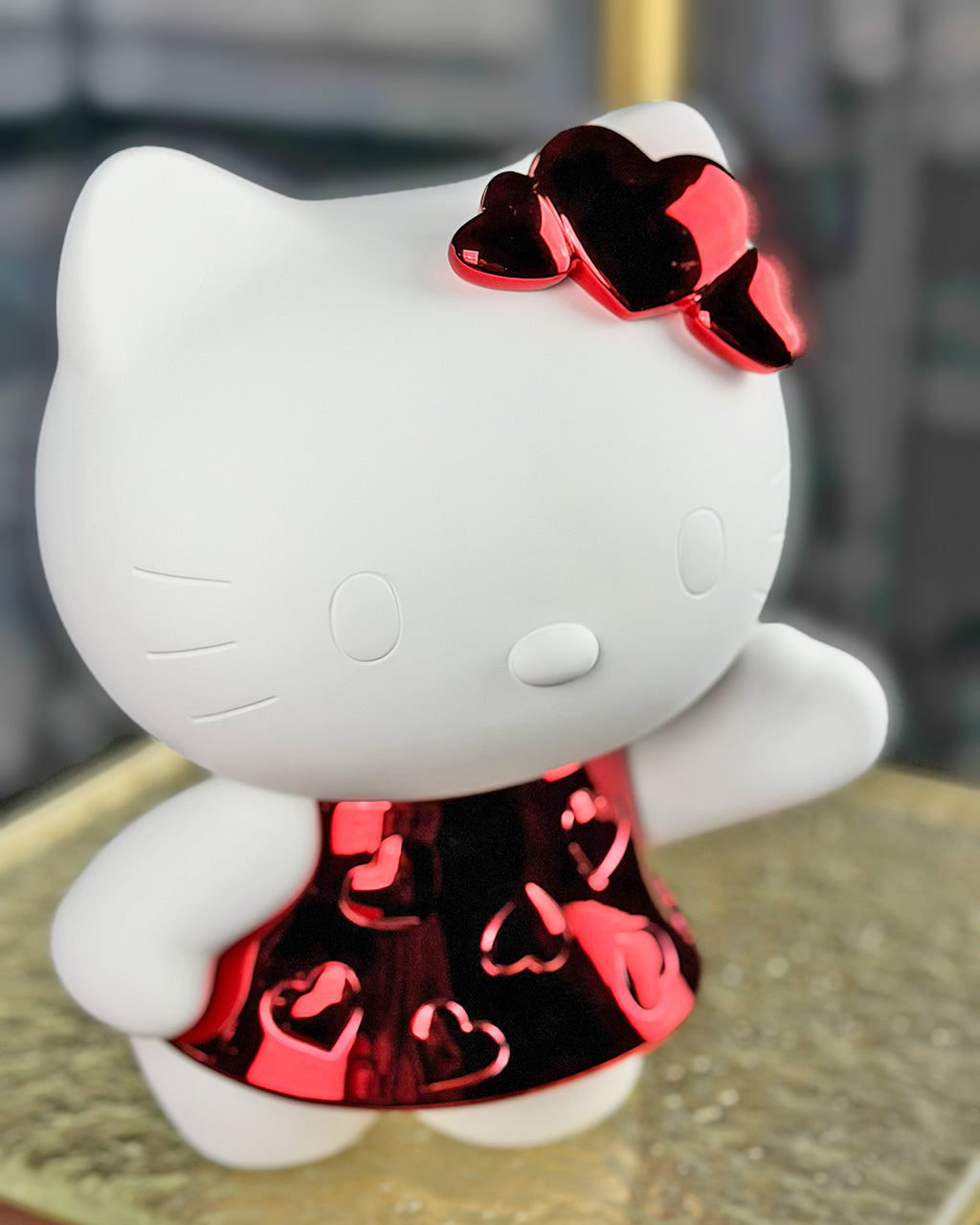 LEBLON DELIENNE ルブロン デリエンヌ【HelloKittyHeart♡White&Red/ハローキティ/グロッシーレッド/Small27センチ】 LHHKHW-27