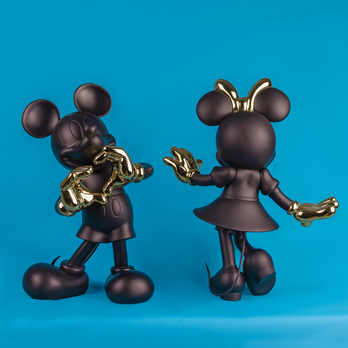 LEBLON DELIENNE【MickeyWithLove/ミッキーウィズラブ/ブラック＆ゴールド/Small30センチ】 LHDMLB-30