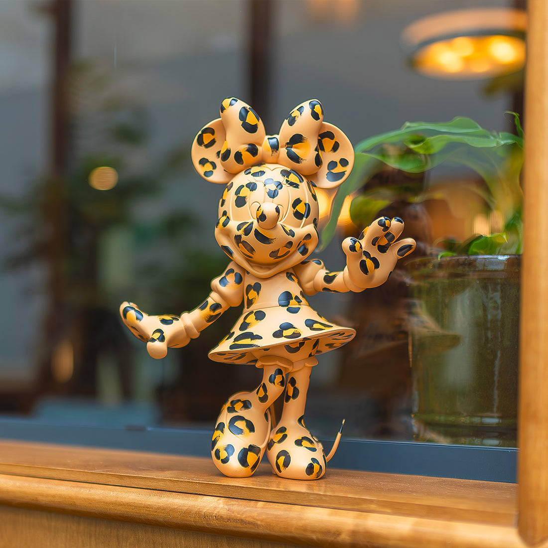 LEBLON DELIENNE【WelcomeMinnie/ウェルカムミニー/レオパード/Small31センチ】 LHDNWL-31