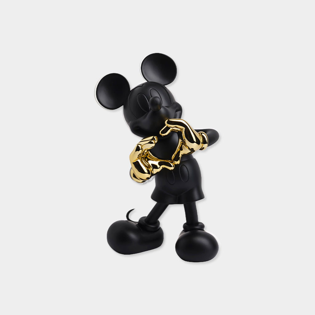 LEBLON DELIENNE【MickeyWithLove/ミッキーウィズラブ/ブラック＆ゴールド/Small30センチ】 LHDMLB-30