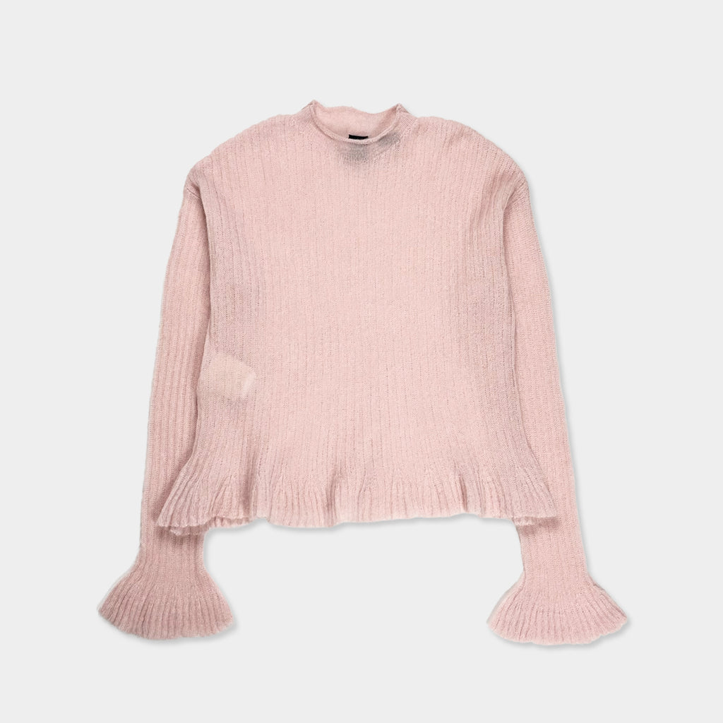 PINKO【SALE】PICK UP!残り1点【60％OFF/シアーニット/シルクカシミヤ/ロゴ】シアーニット　PF9728-53