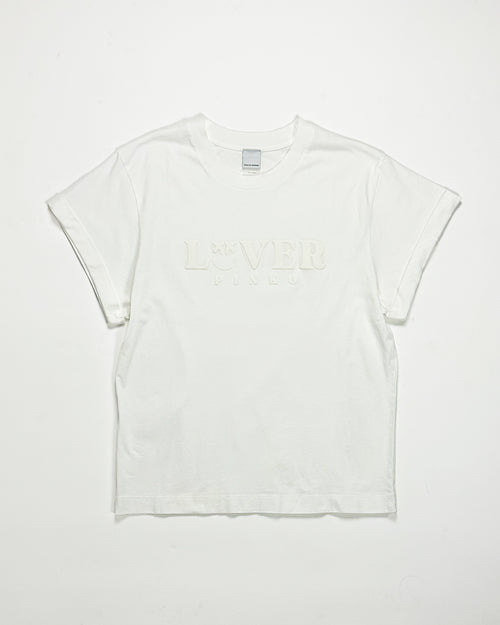 PINKO【コットン/ロゴ/ロールアップ】LOVERロゴTシャツ PG2833-51