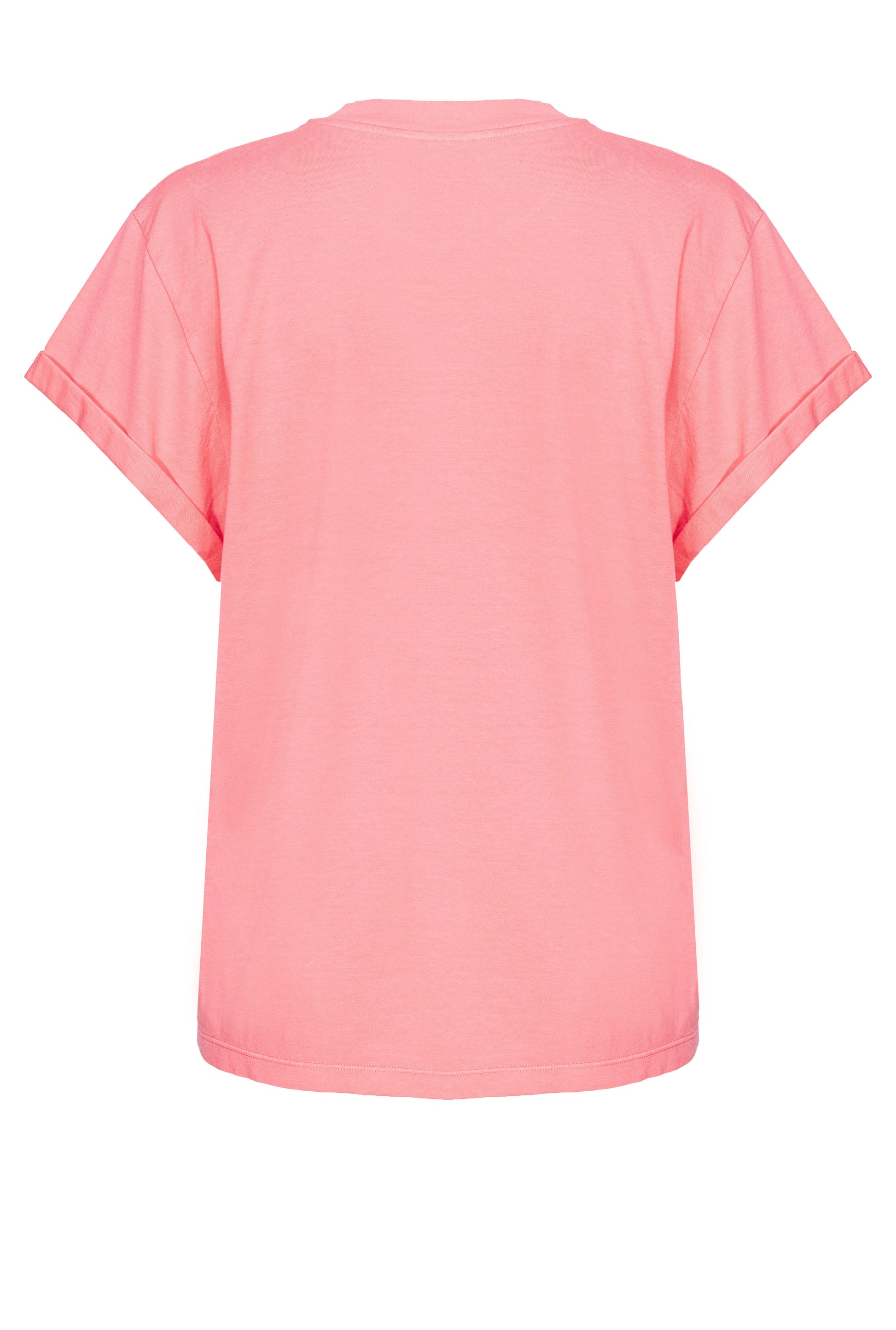 PINKO【コットン/ロゴ/ロールアップ】LOVERロゴTシャツ PG2833-51