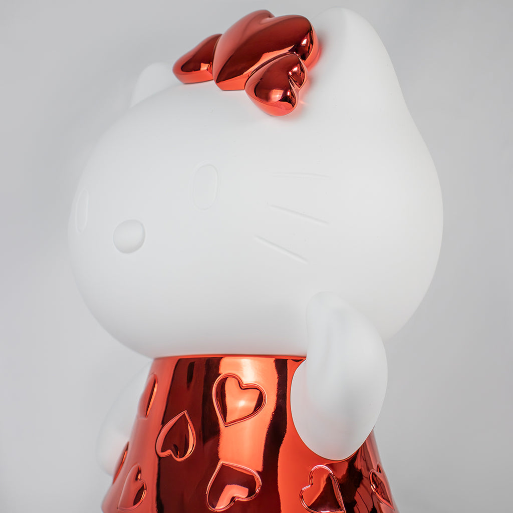 LEBLON DELIENNE ルブロン デリエンヌ【HelloKittyHeart♡White&Red/ハローキティ/グロッシーレッド/Small27センチ】 LHHKHW-27